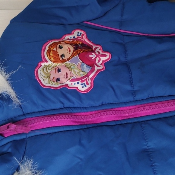 Frozen Toddler Puffer Jacket - Picture 2 of 11